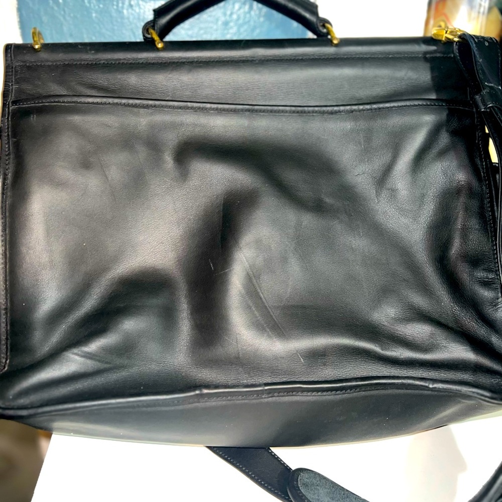 AUTHENTIC COACH BRIEFCASE TRAVEL COLLECTION MESSENGER LAPTOP BAG - Picture 3 of 7